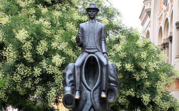 Franz Kafka Sculpture Prague