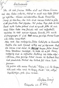 Stefan Zweig had written hundreds of thousands of terms in a celebrated literary job. His suicide note, penned 70 years back Wednesday during the height of WWII, used lower than one web page. (photo credit: thanks to the National Library of Israel)