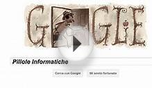 Franz Kafka: Google Doodle con la metamorfosi di Gregor Samsa