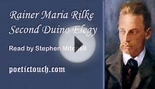 Rainer Maria Rilke - Second Duino Elegy